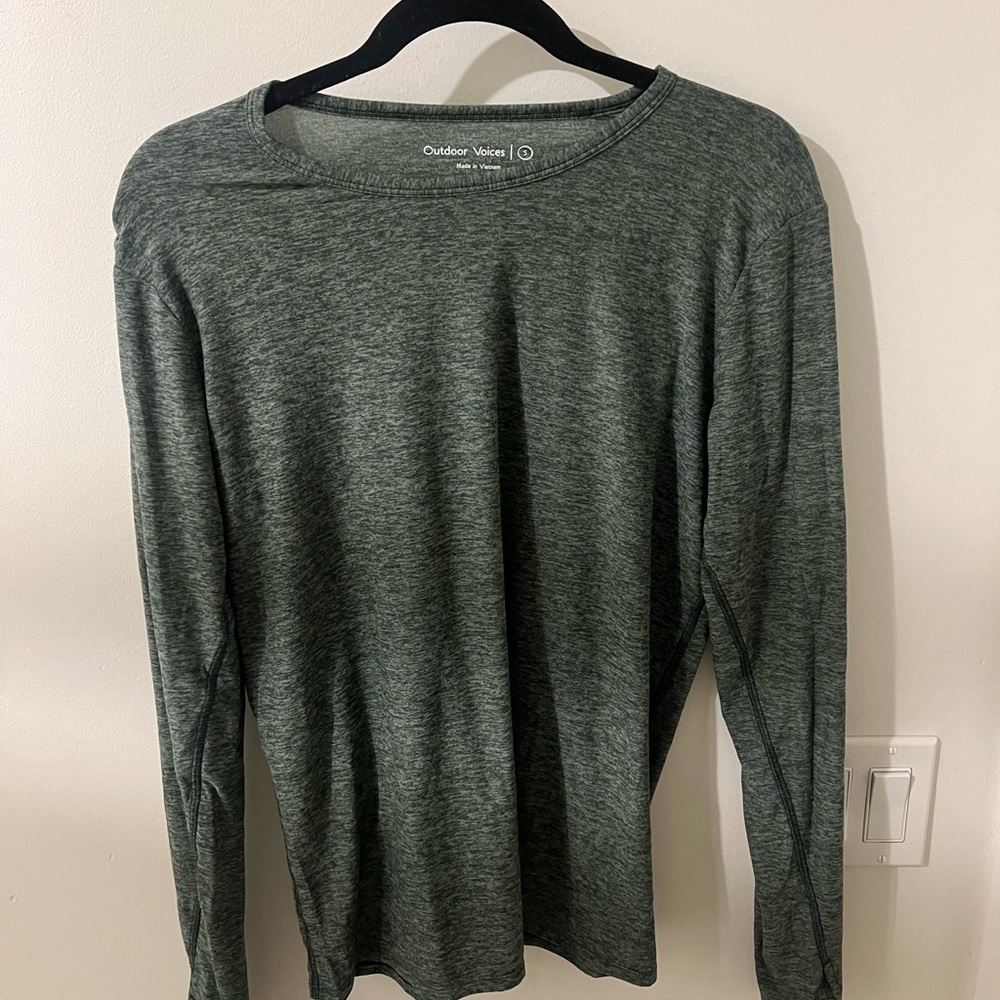 Outdoor voices cloudknit long sleeve